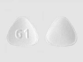 Pill G1 White Three-sided is Granisetron Hydrochloride