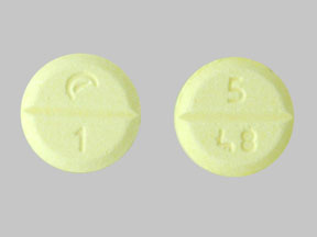 Pill Logo 1 5 48 Yellow Round is Pramipexole Dihydrochloride