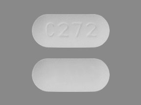 Pill C272 White Capsule/Oblong is Famciclovir