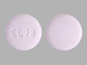 Pill CL 78 Pink Round is Aripiprazole