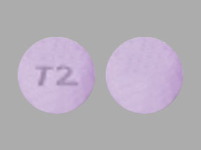 Pill T2 Purple Round is Cotempla XR-ODT