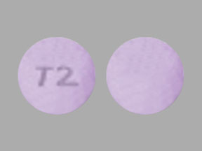 Pill T2 Purple Round is Cotempla XR-ODT