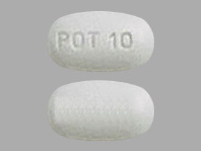 Pill POT 10 White Oval is Pexeva