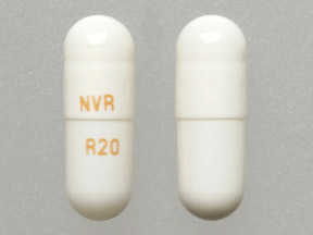 Ritalin LA 20 mg NVR R20