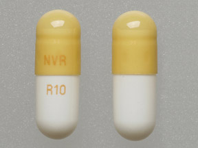 Ritalin LA 10 mg NVR R10