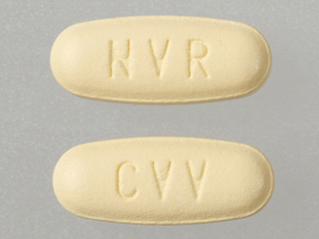 Pill NVR CVV Yellow Oval is Tekturna HCT