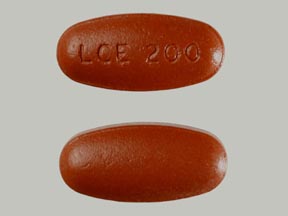 Carbidopa, entacapone and levodopa 50 mg / 200 mg / 200 mg LCE 200