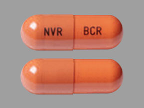 Pill NVR BCR Red Capsule/Oblong is Tasigna