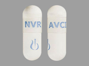 Pill NVR AVCI Logo is Tobi Podhaler (for Oral Inhalation) 28 mg