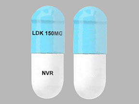 Pill LDK 150MG NVR is Zykadia 150 mg