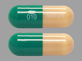 Pill 019 novitium is Prazosin Hydrochloride 1 mg