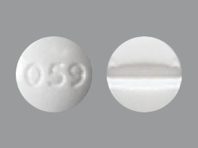 Pill 059 White Round is Prednisone.