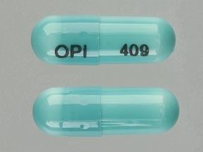 Pill OPI 409 is Chlordiazepoxide Hydrochloride and Clidinium Bromide 5 mg / 2.5 mg