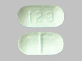 Pill 123 Green Capsule/Oblong is Anti-Diarrheal