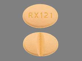 Pill RX121 is Valsartan 40 mg