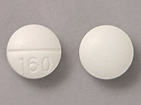 Pill 160 White Round is Genac