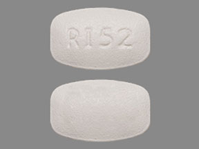 Pill RI52 White Four-sided is Cetirizine Hydrochloride