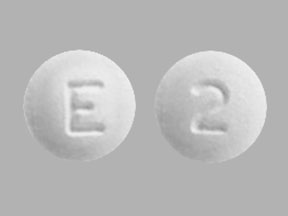 Pill E 2 White Round is Eszopiclone