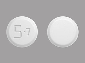 Pill 5.7 White Round is Zubsolv