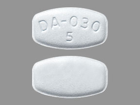 Pill DA-030 5 Blue Rectangle is Abilify MyCite