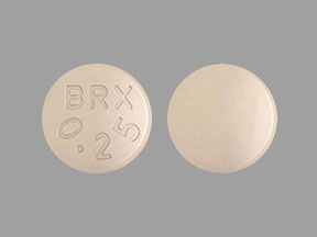 Pill BRX 0.25 is Rexulti 0.25 mg