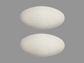 Pill LP79 White Elliptical/Oval is Roweepra XR