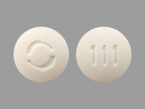 Pill O 111 White Round is Carisoprodol