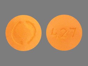 Pill O 427 Orange Round is Imipramine Hydrochloride