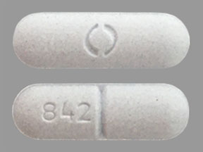 Pill O 842 Blue Capsule/Oblong is Sotalol Hydrochloride