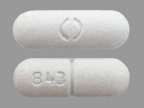 Pill O 843 Blue Capsule/Oblong is Sotalol Hydrochloride