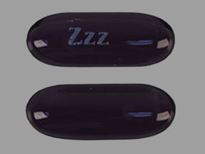 Pill Zzz on ZzzQuil 25 mg