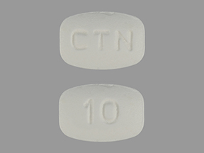 Cetirizine hydrochloride 10 mg CTN 10