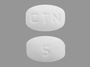 Cetirizine hydrochloride 5 mg CTN 5