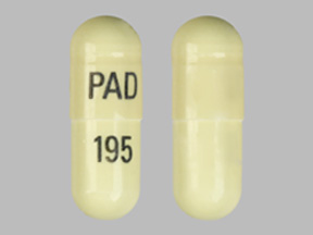 Mefenamic acid 250 mg PAD 195