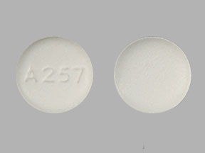 Clonidine hydrochloride extended-release 0.1 mg A257