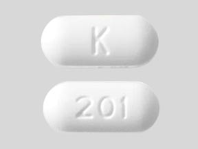 Pill K 201 White Oval is Oxandrolone