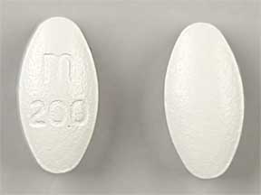 Pill m 200 White Oval is Metoprolol Succinate Extended-Release