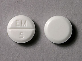 Methimazole 5 mg EM 5