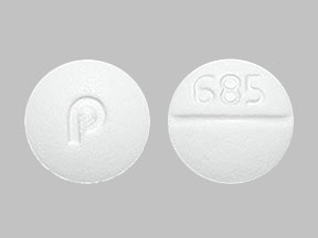 Pill p 685 White Round is Metoclopramide Hydrochloride