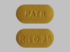 Risperidone 0.25 mg PATR Ris 0.25