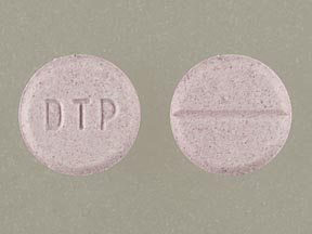 Pill DTP is Dimetapp Children's Cold & Allergy brompheniramine maleate 1 mg / phenylephrine hydrochloride 2.5 mg