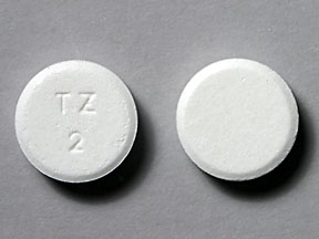 Pill TZ 2 White Round is Mirtazapine (Orally Disintegrating)