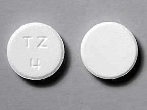 Pill TZ 4 White Round is Mirtazapine (Orally Disintegrating)