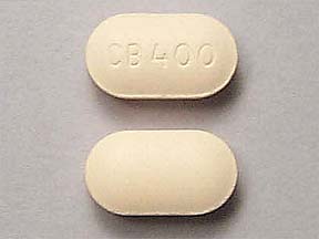 Pill CB 400 Yellow Oval is Cimetidine