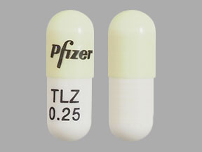 Pill Pfizer TLZ 0.25 White Capsule/Oblong is Talzenna