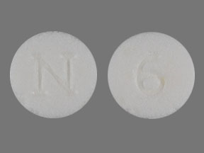 Nitroglycerin (orally disintegrating) 0.6 mg N 6