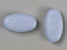 Pill Pfizer MVC 150 er Selzentry 150 mg