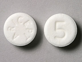 Donepezil hydrochloride (orally disintegrating) 5 mg ARICEPT 5