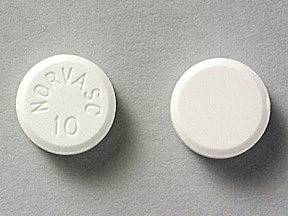 Amlodipine besylate 10 mg NORVASC 10