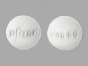Voriconazole 50 mg Pfizer VOR50